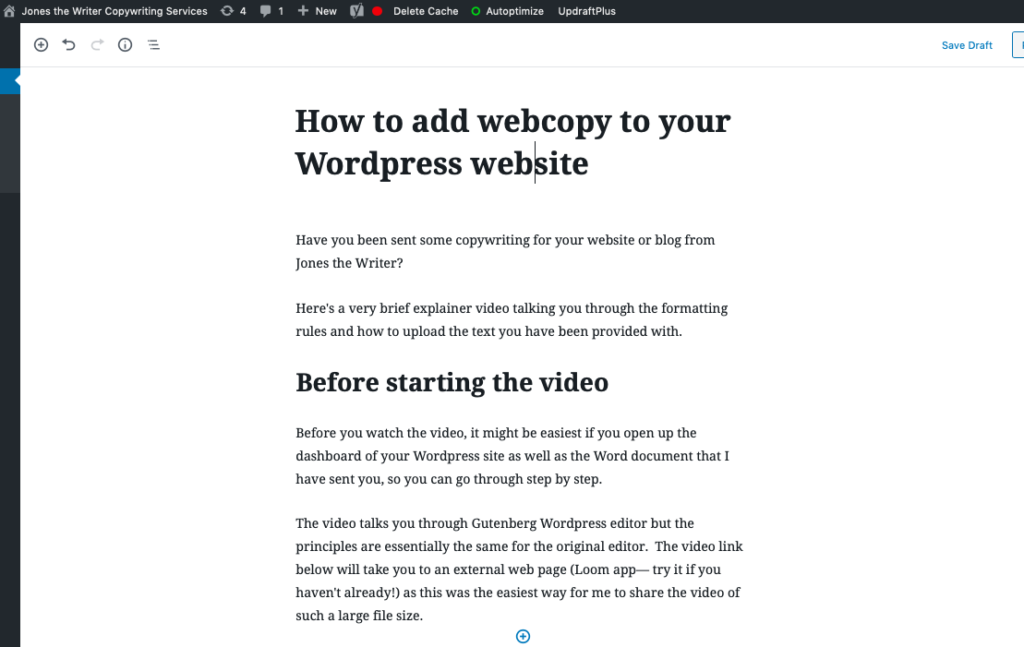 how to add webcopy to website