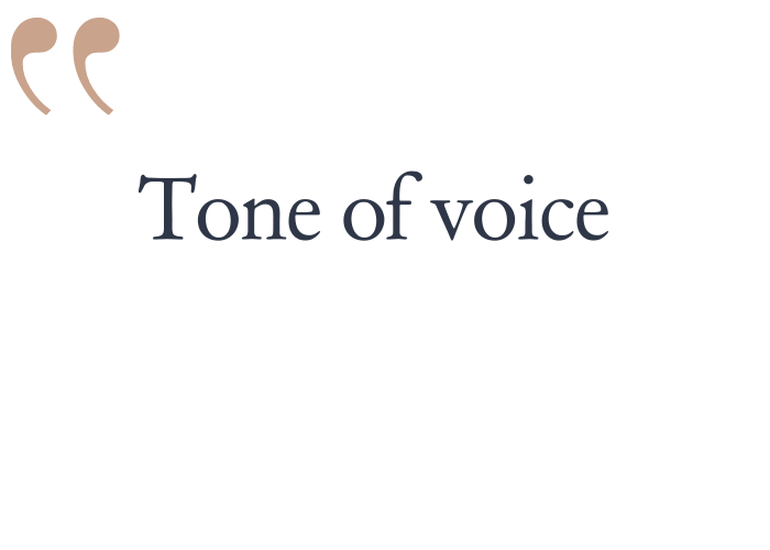 brand copywriting tone of voice