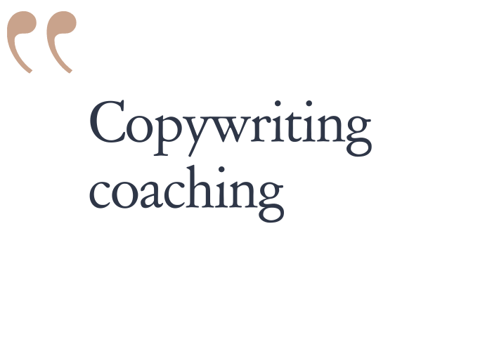 business coaching copywriting
